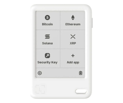 Portfel kryptowalut Ledger Nano Gen 5 Glacier White Crypto Hardware Wallet with Recover